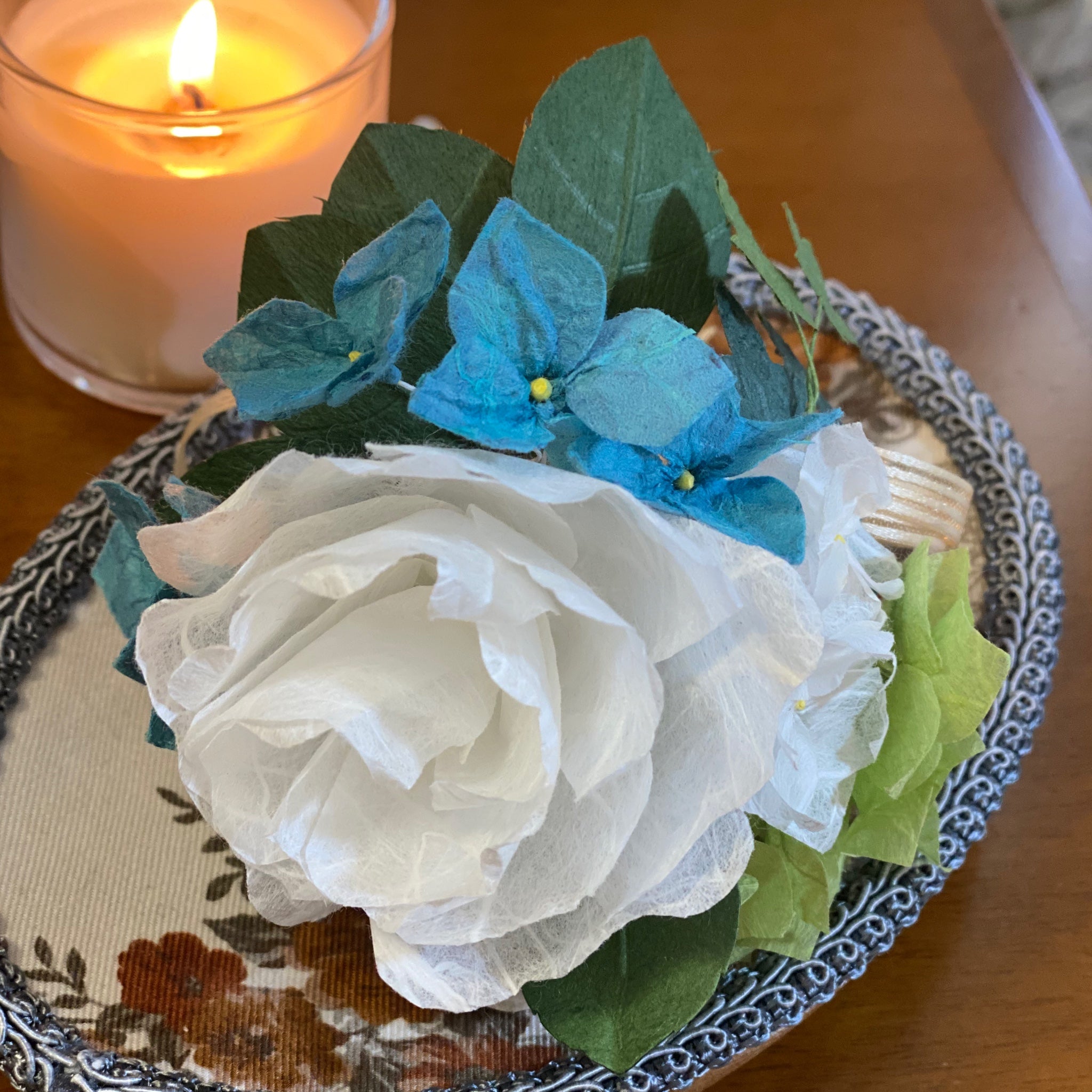 【越前和紙】紫陽花ミニブーケ