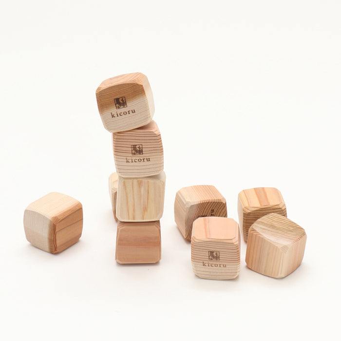 【越前箪笥】つみにくいつみき「つめん木」50個 特製木箱入り