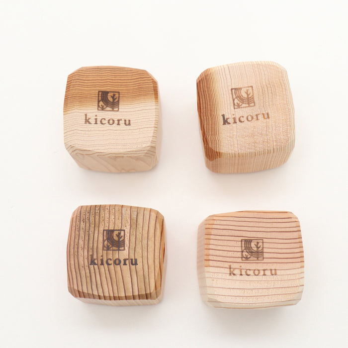 【越前箪笥】つみにくいつみき「つめん木」50個 特製木箱入り