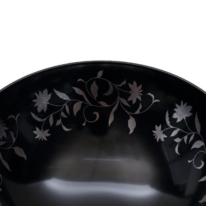 【越前塗アールデコ】 ボール (黒)