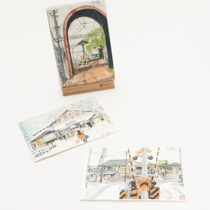 路面電車(スタンド付き)