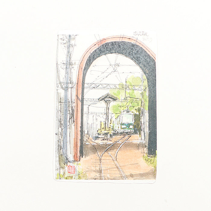 路面電車(スタンド付き)