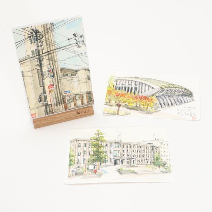 武生懐かしの建物(スタンド付き)