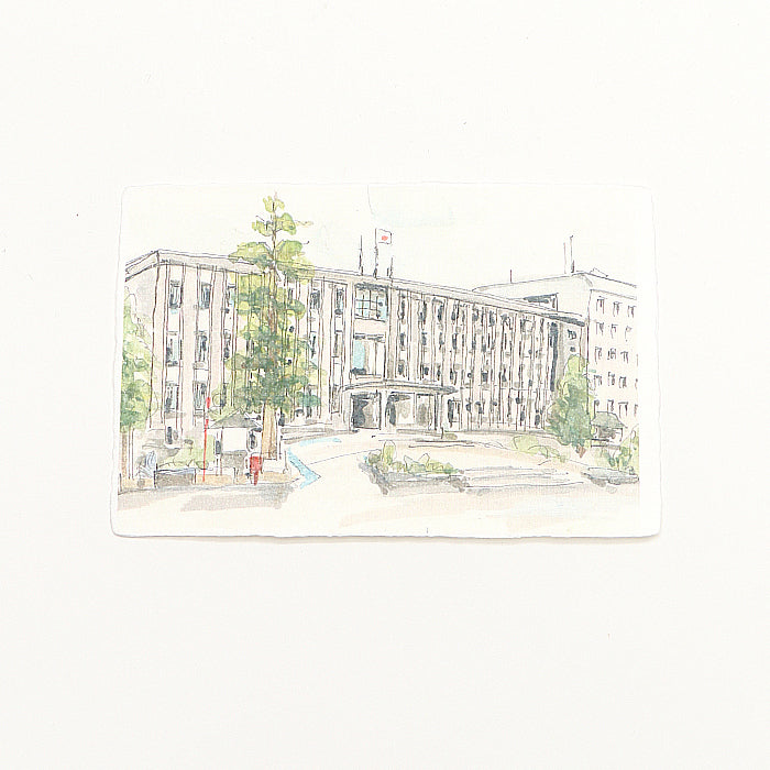 武生懐かしの建物(スタンド付き)