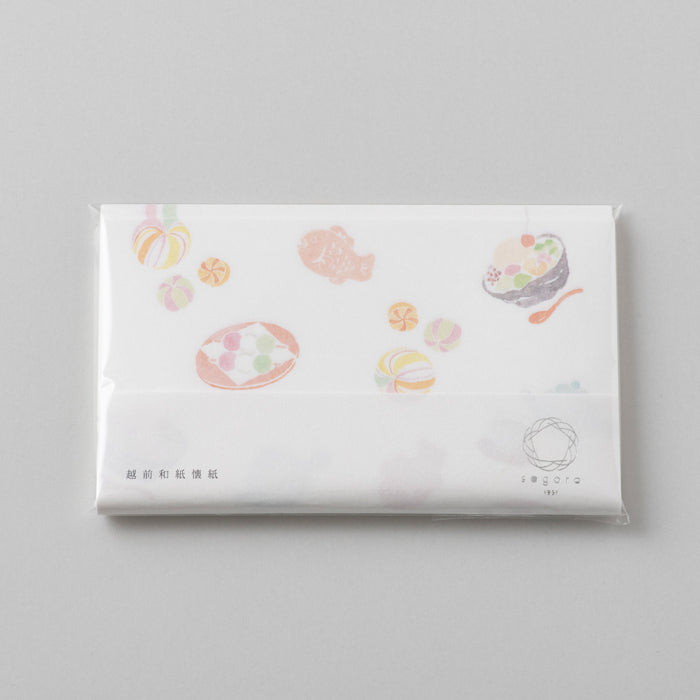 【越前和紙】懐紙 めしあがれ