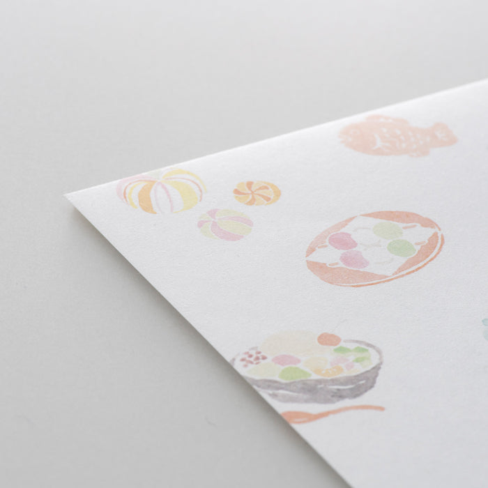 【越前和紙】懐紙 めしあがれ