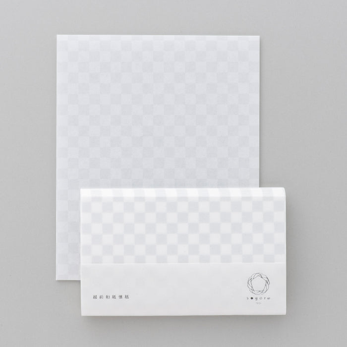 【越前和紙】懐紙 市松