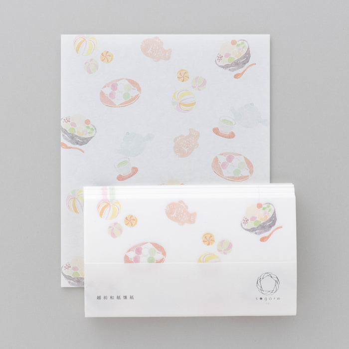 【越前和紙】懐紙 めしあがれ