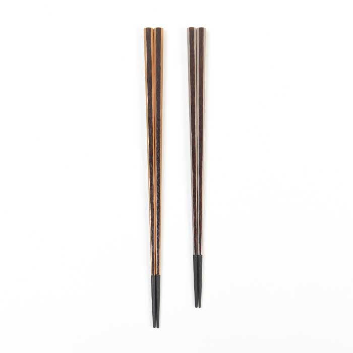 亀甲箸 光線 銀