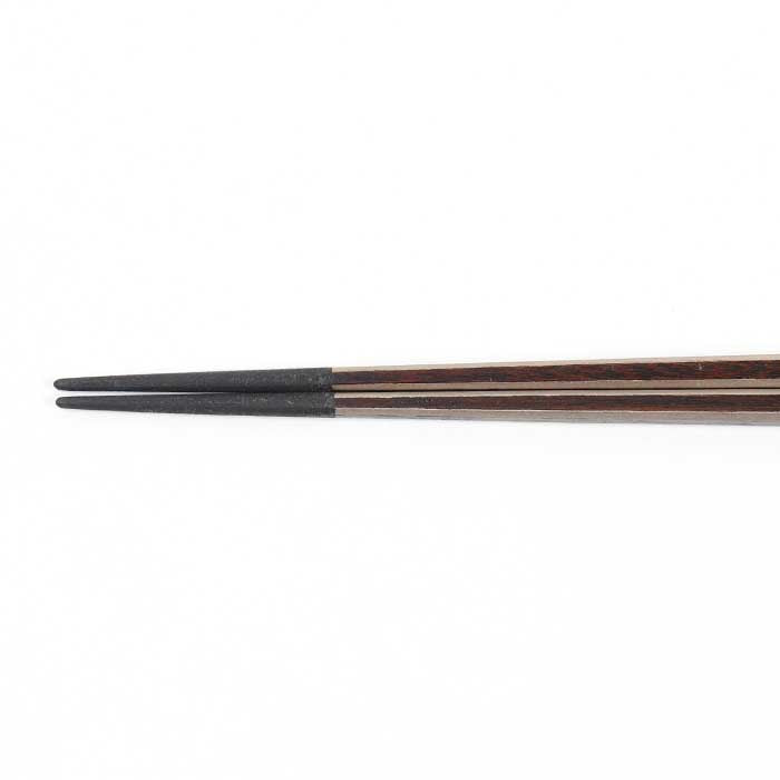 亀甲箸 光線 銀