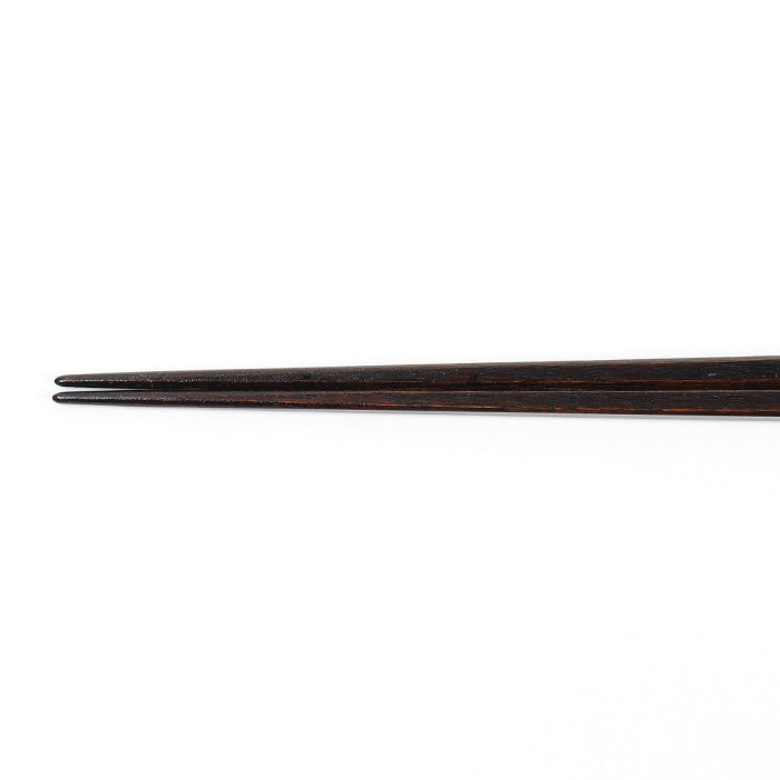 一文字箸 市松 銀