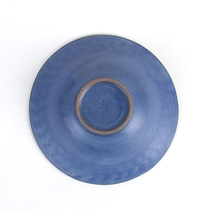 【越前焼】印花小鉢 青