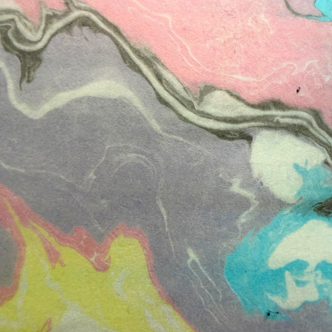 格別の旅　越前和紙墨流しでつくるアートパネル