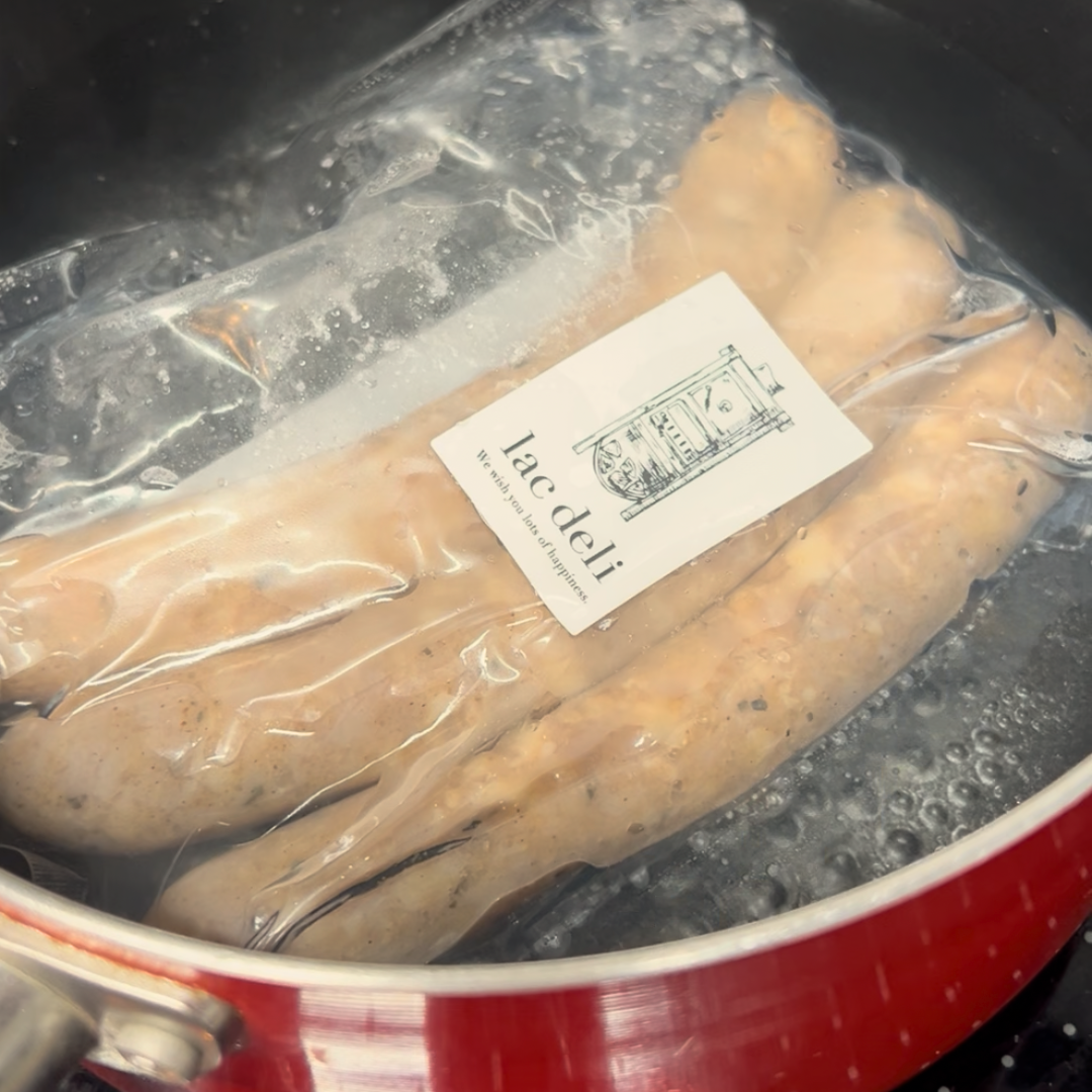 薪オーブンのレストラン「la clarté」　オリジナルソーセージ