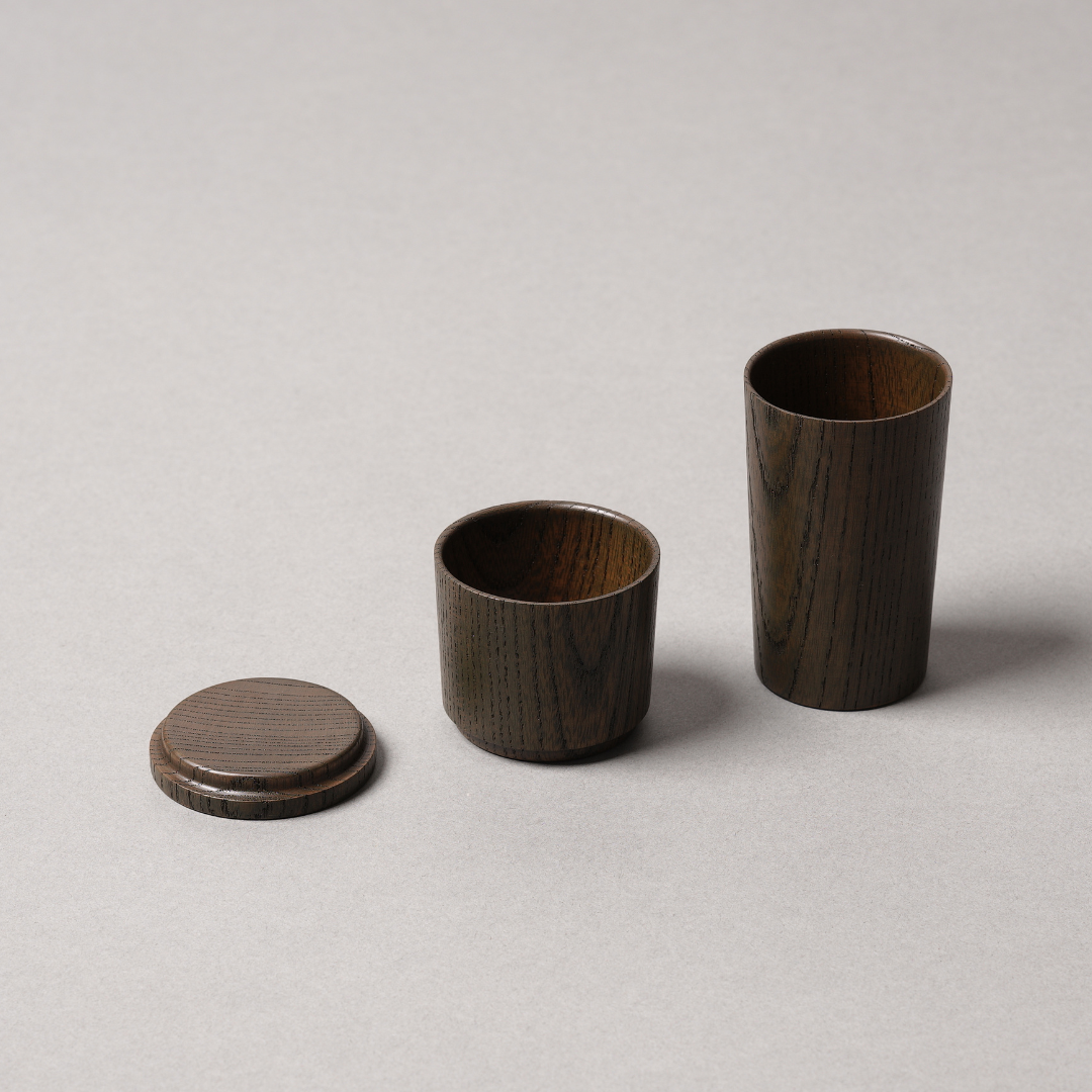 【越前漆器】 NON 日本酒モダン酒器セット NIVI 赤レンガ