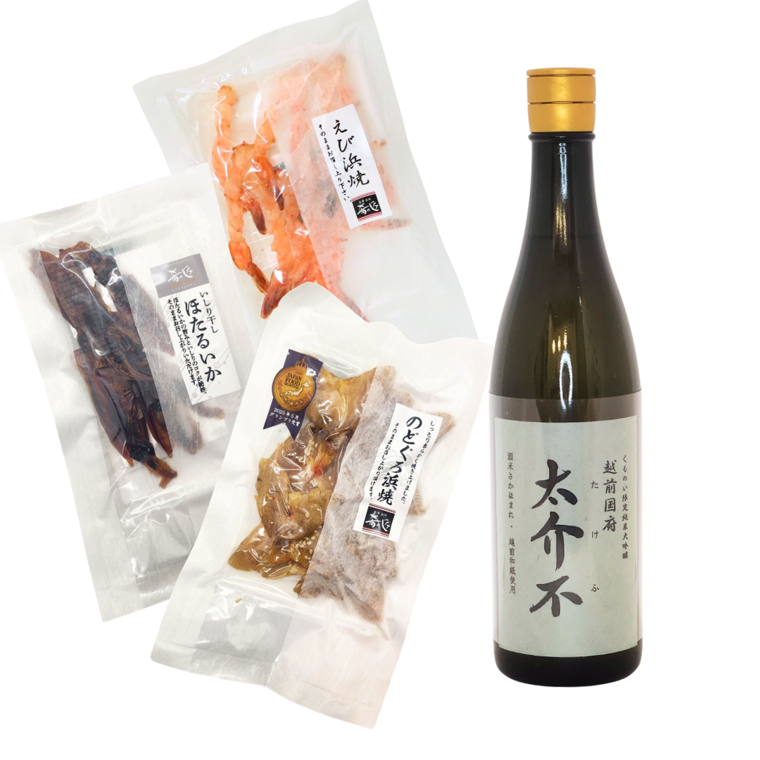 父の日セット　おつまみ(ホクチン3種)と太介不