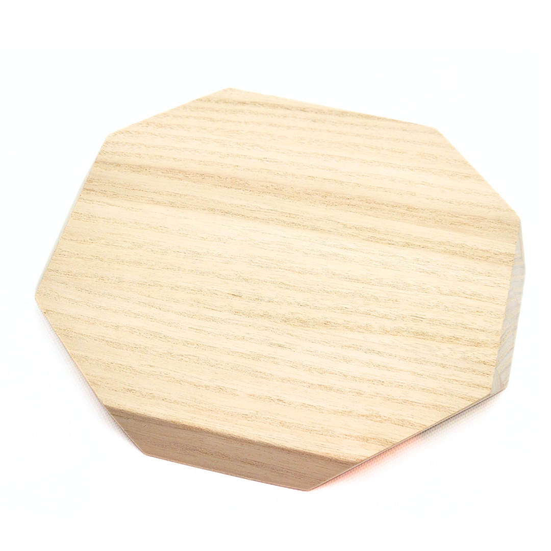 包丁職人が考えた桐の八角まな板 小