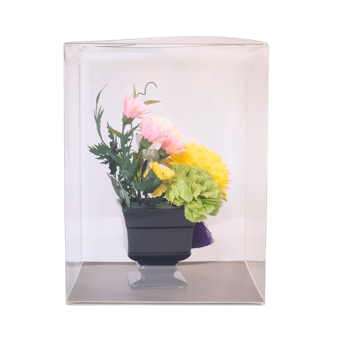 【越前和紙】黄ダリアのお仏花