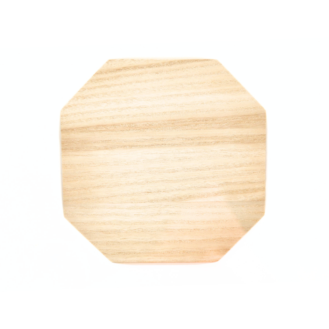 包丁職人が考えた桐の八角まな板 小