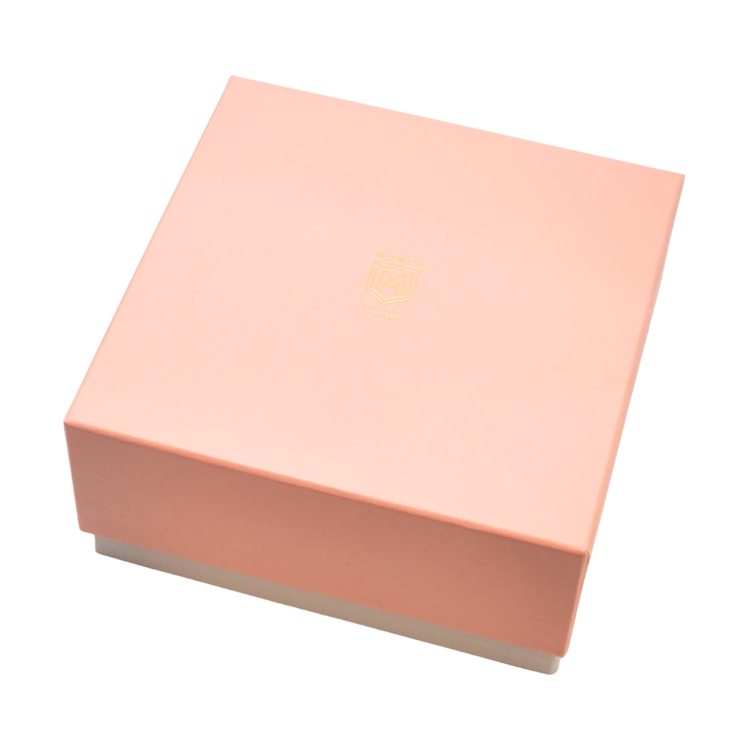 クローバー 深皿　マットブルー（化粧箱入り）