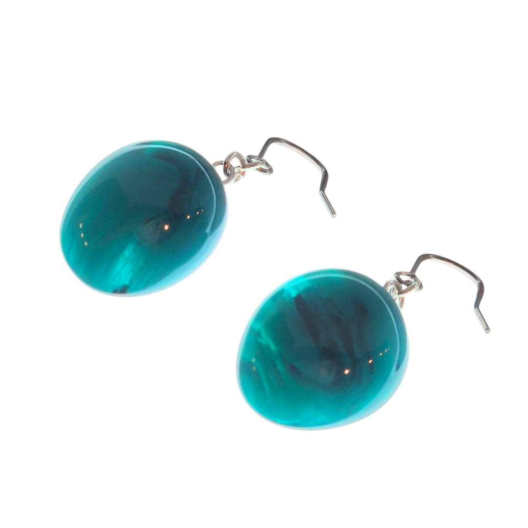 OBAMA blue 漉青ピアス 6