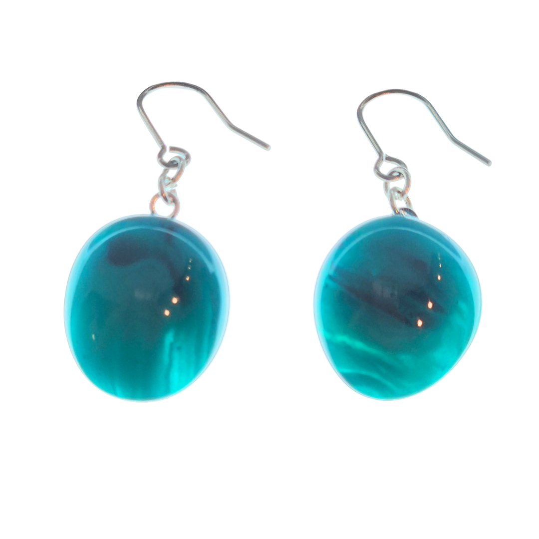 OBAMA blue 漉青ピアス 6