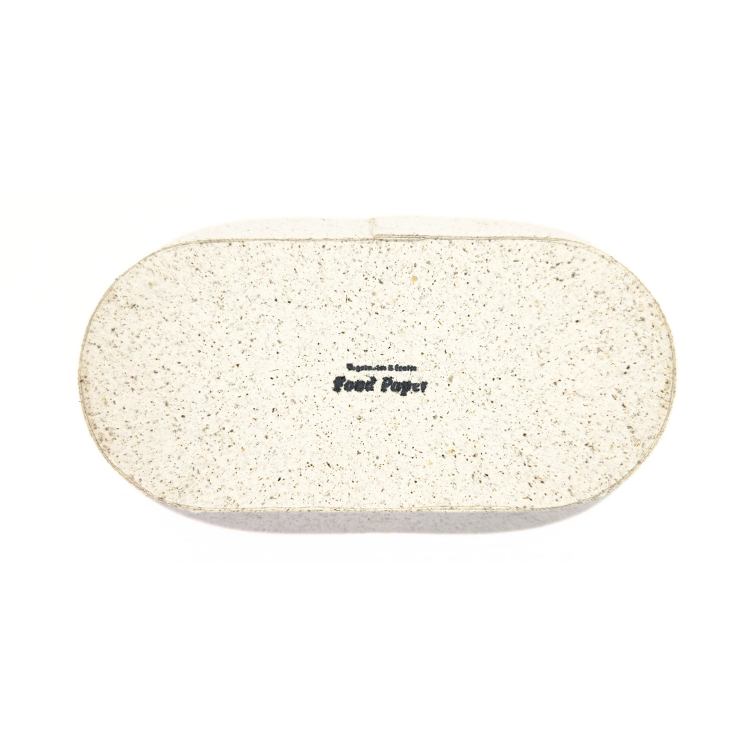 Food Paper -野菜や果物からできた楕円トレイ-　ごぼう