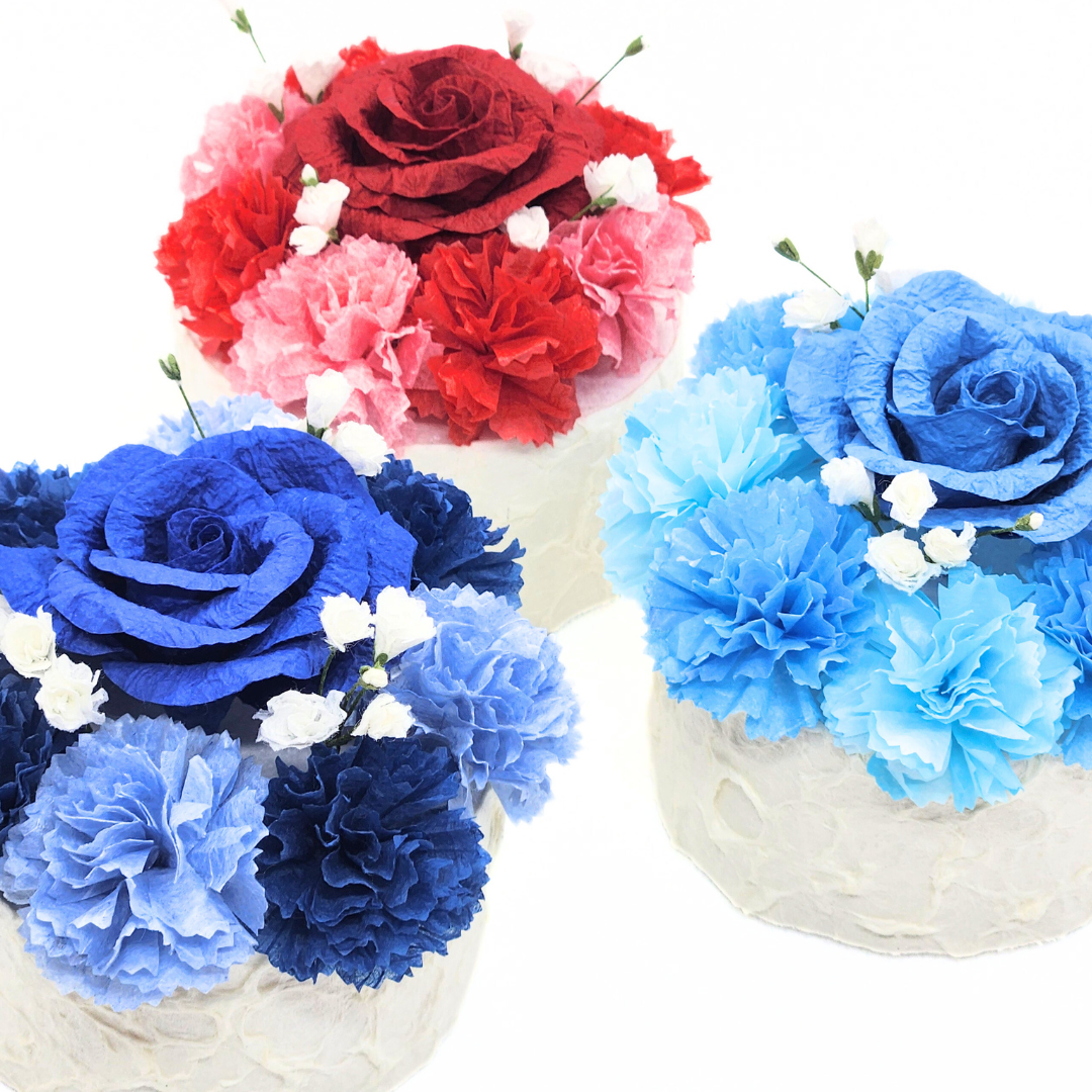 【越前和紙】推し活フラワーケーキ