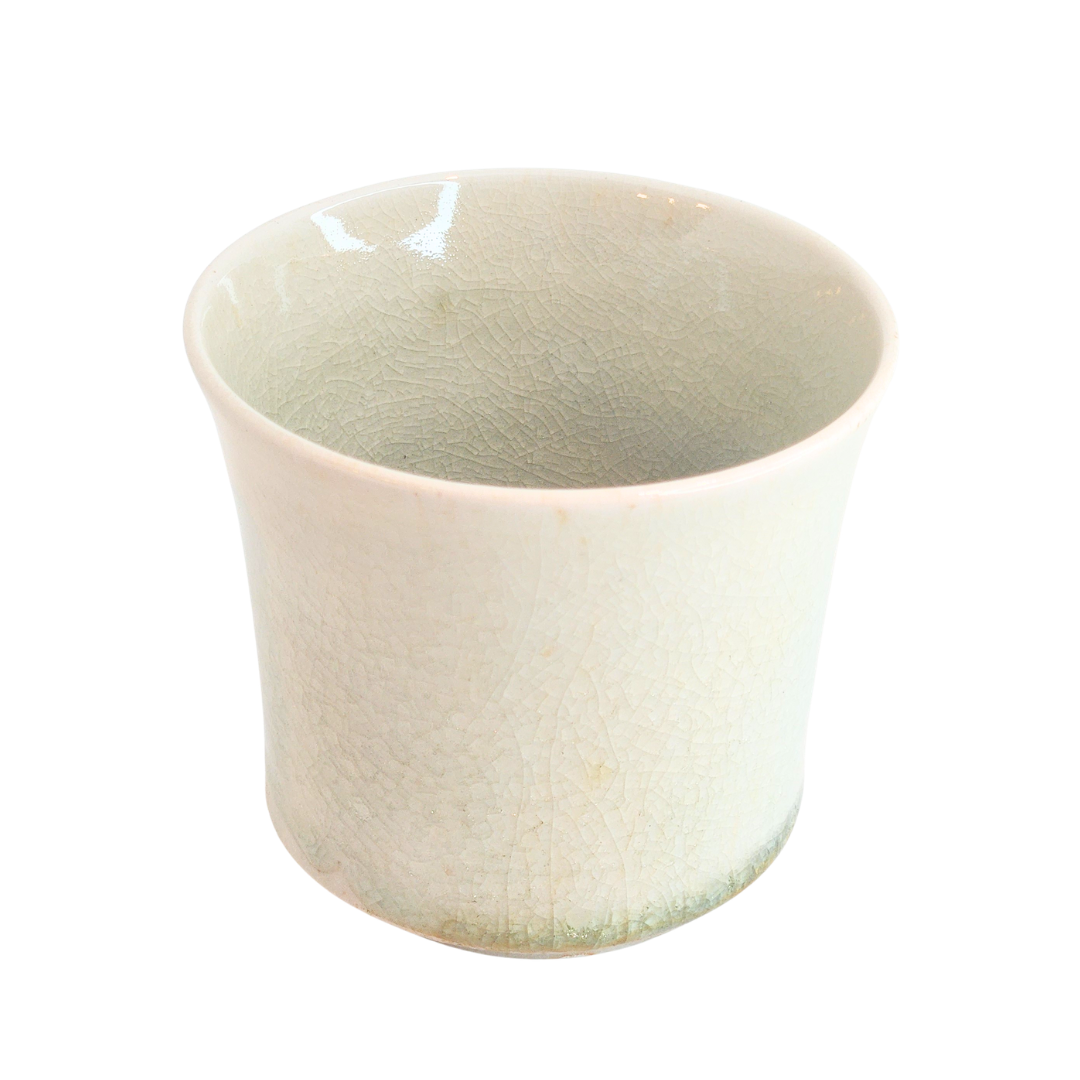 登窯灰釉カップ（大）