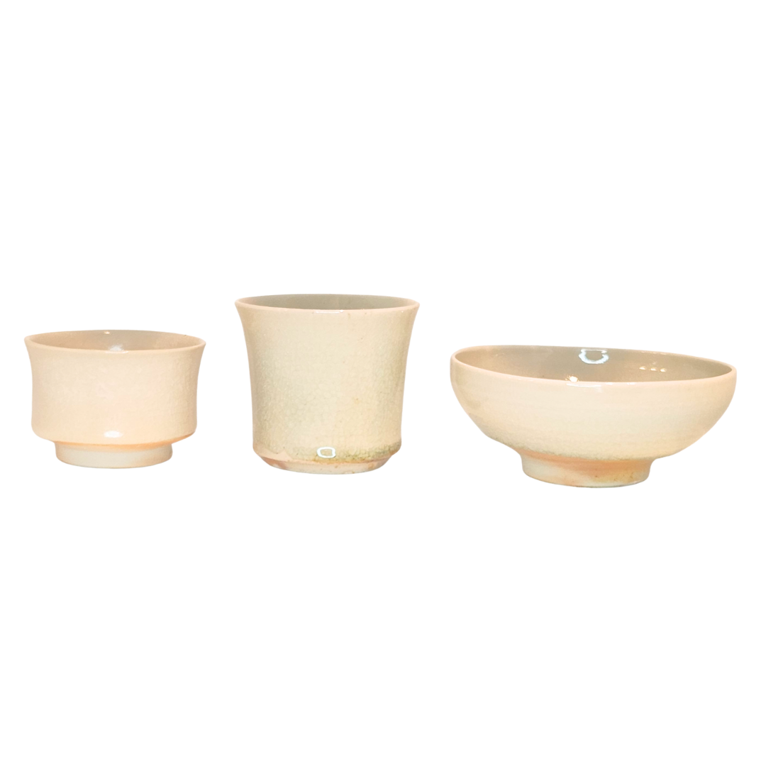 登窯灰釉カップ（小）