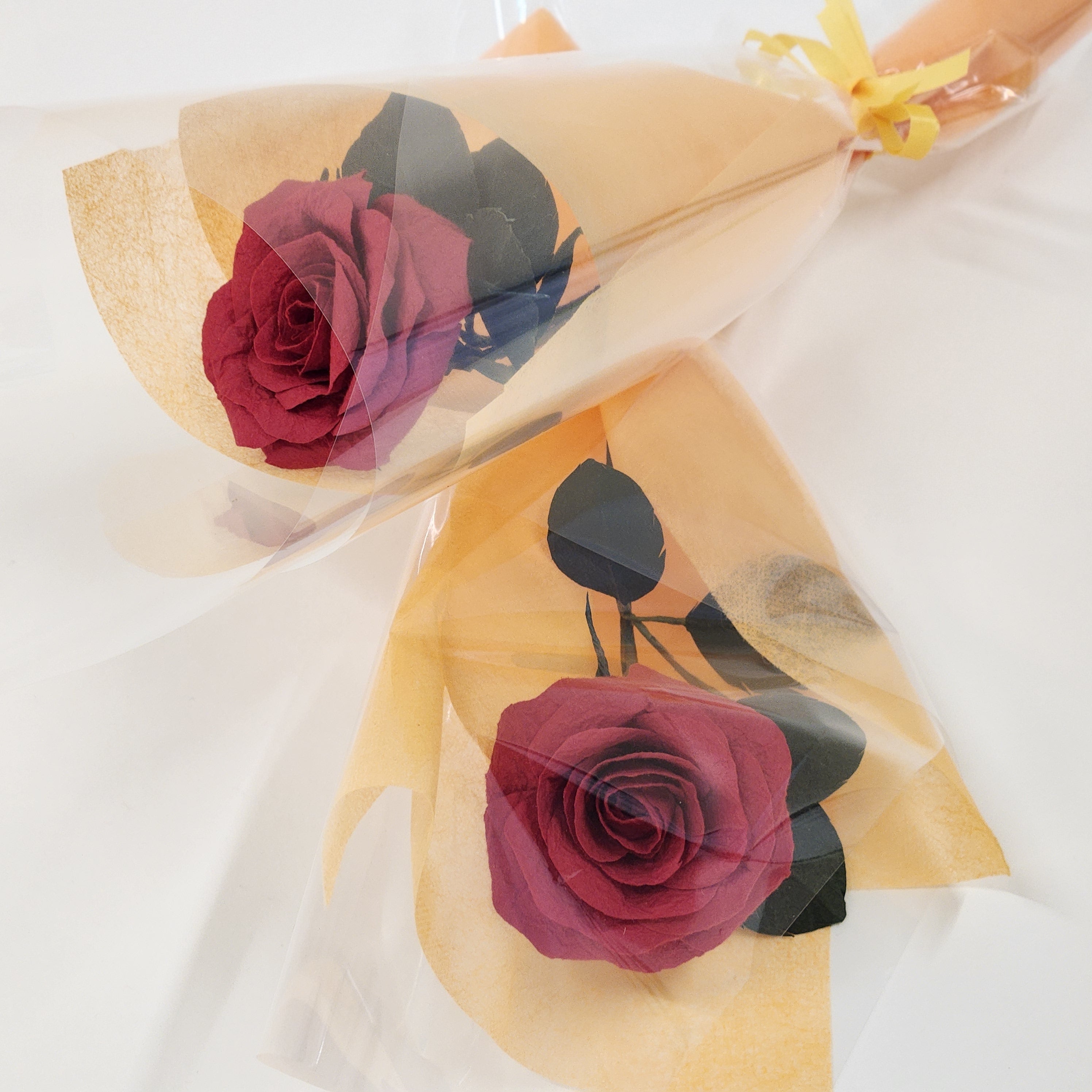 【越前和紙】季節の花 薔薇