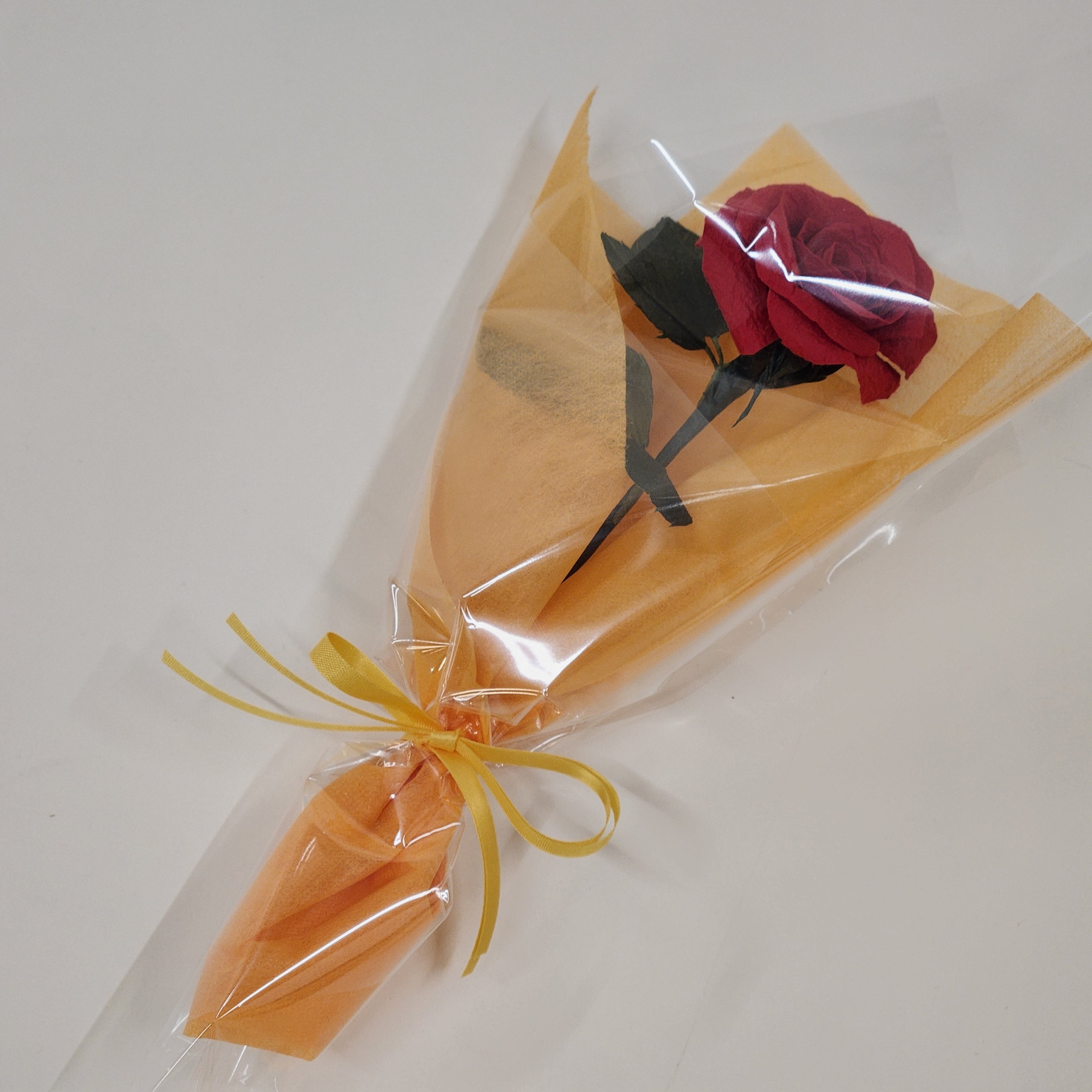 【越前和紙】季節の花 薔薇
