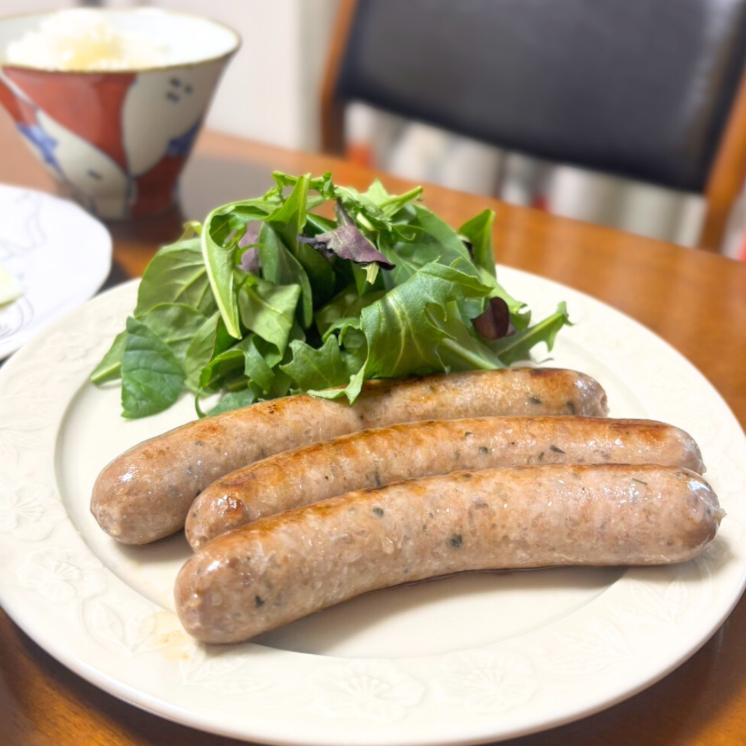 薪オーブンのレストラン「la clarté」　オリジナルソーセージ