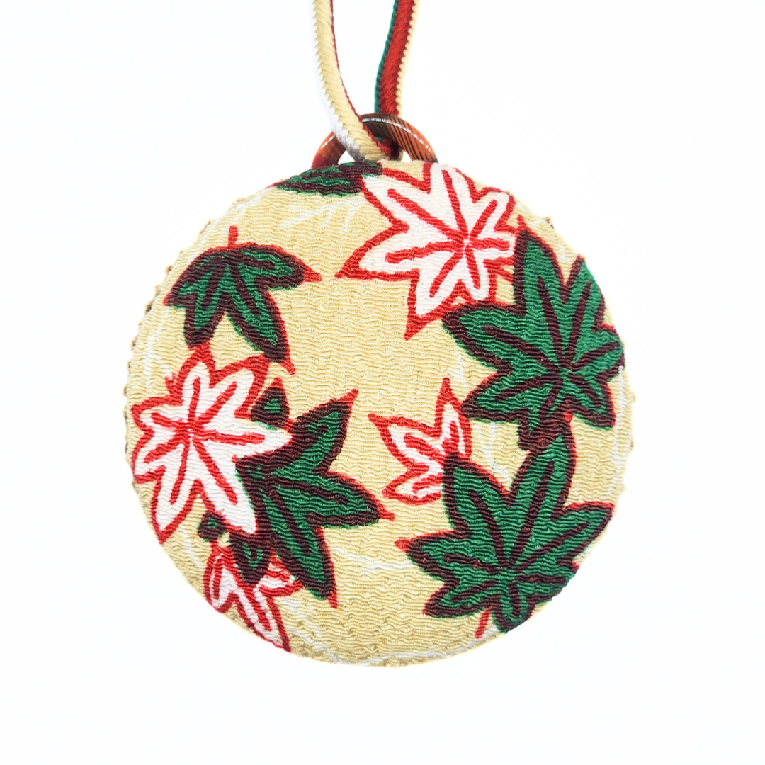 おでかけルーペ　楓×生成り