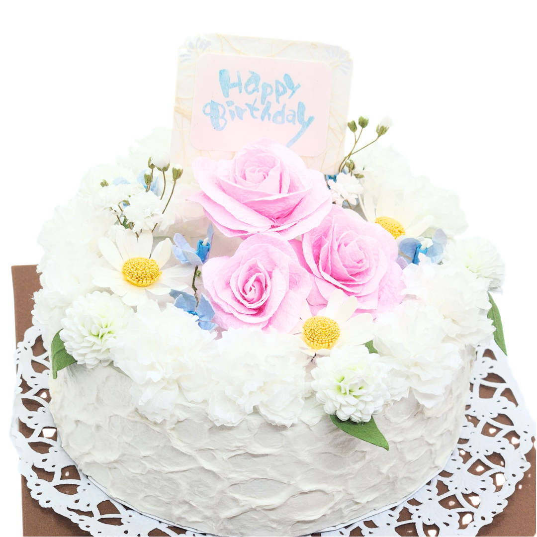 【越前和紙】フラワーケーキ