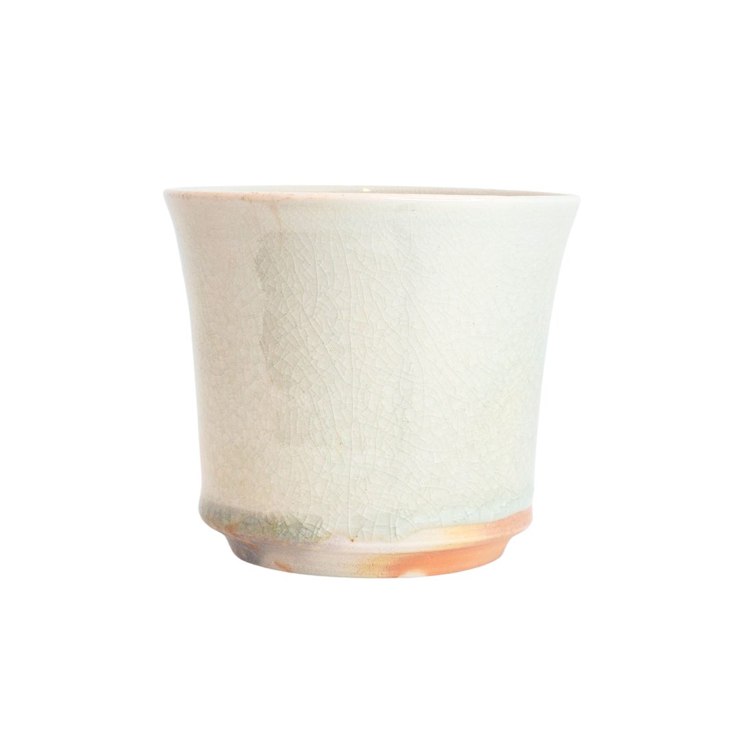 登窯灰釉カップ（大）