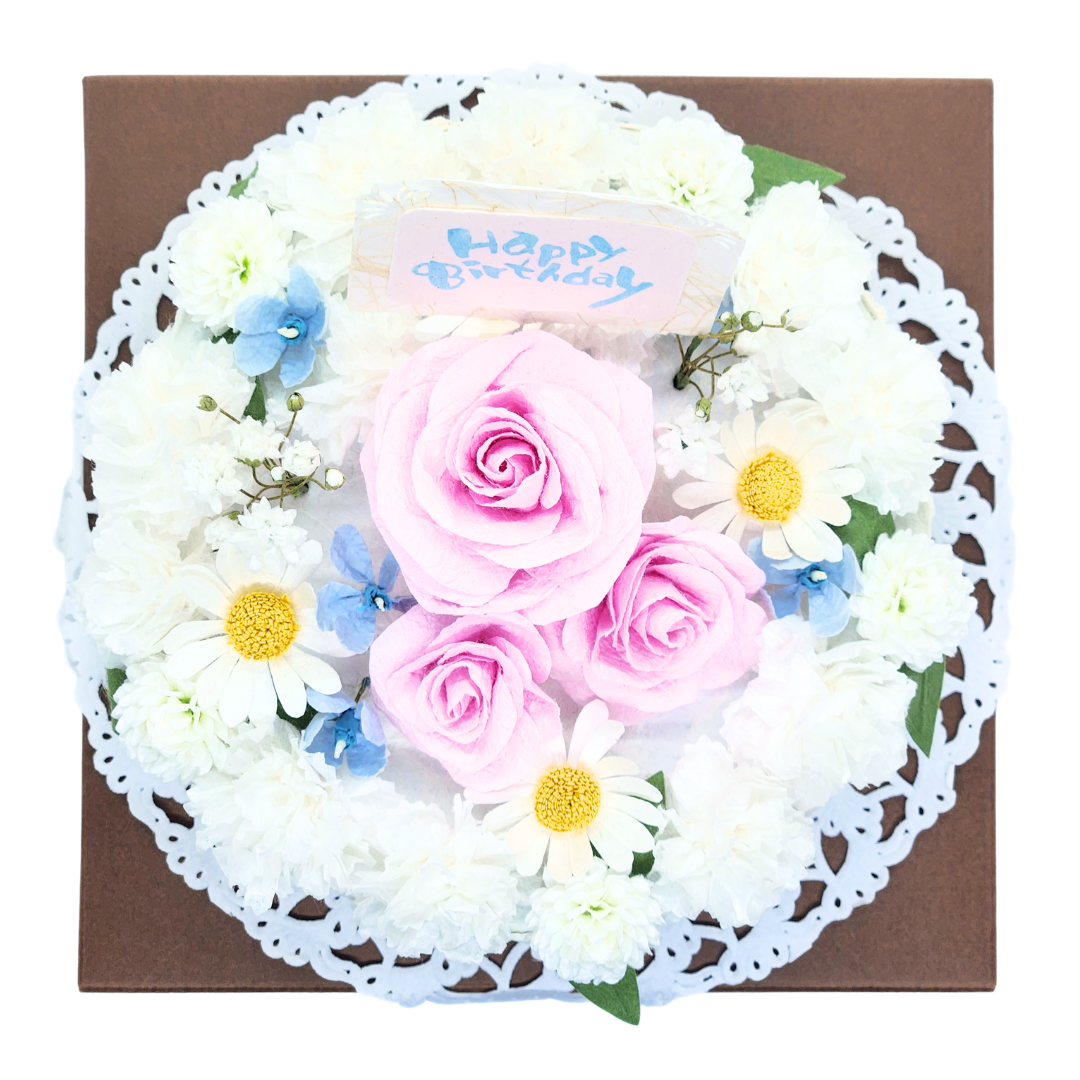 【越前和紙】フラワーケーキ