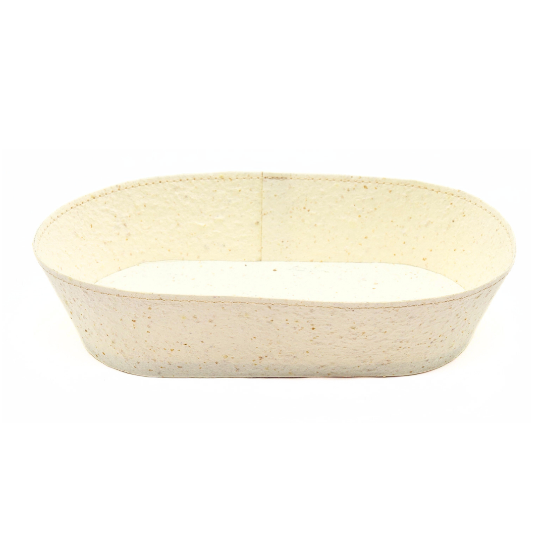 Food Paper -野菜や果物からできた楕円トレイ-　みかん