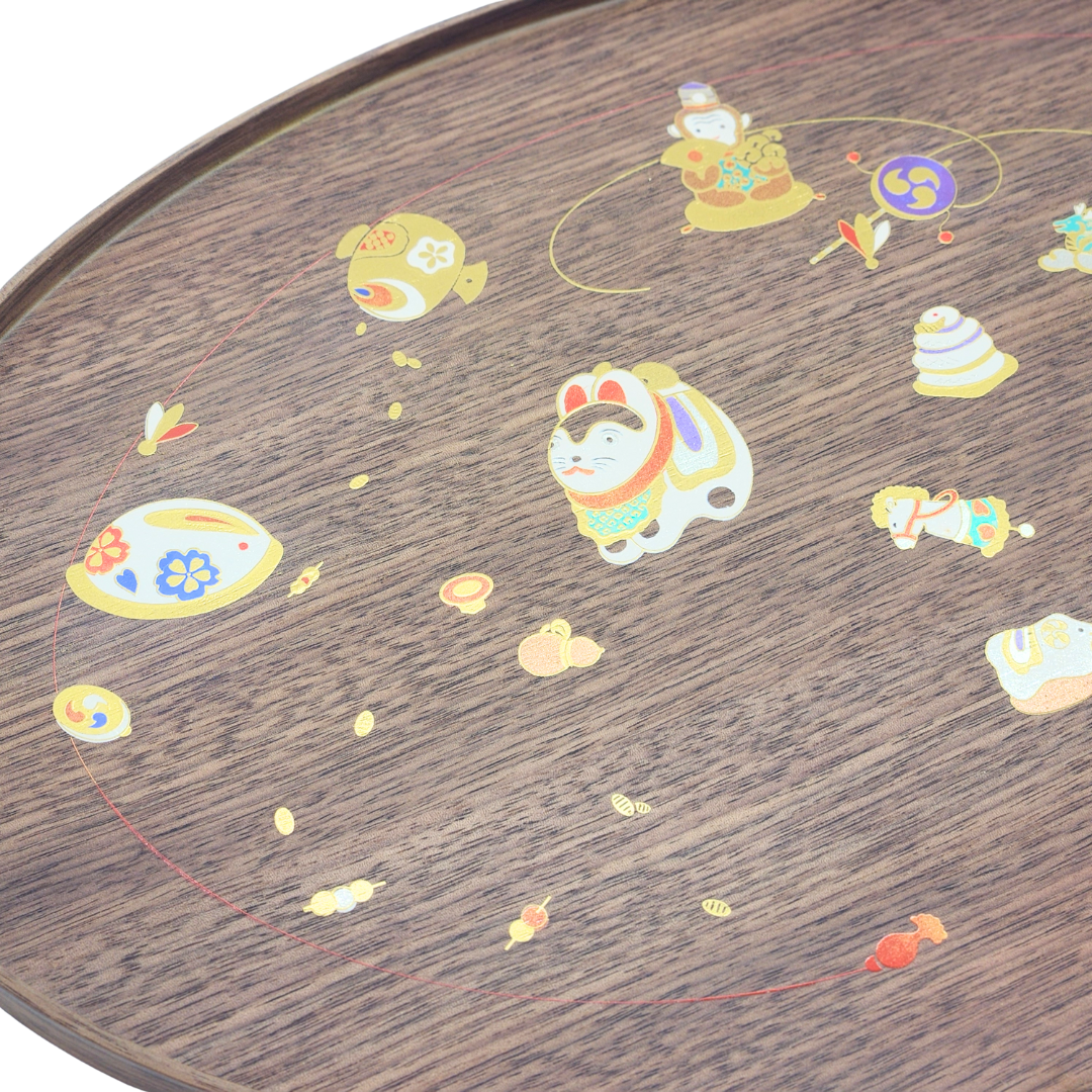 ■エーデパが贈る福袋■ 十二支トレー ウォルナット