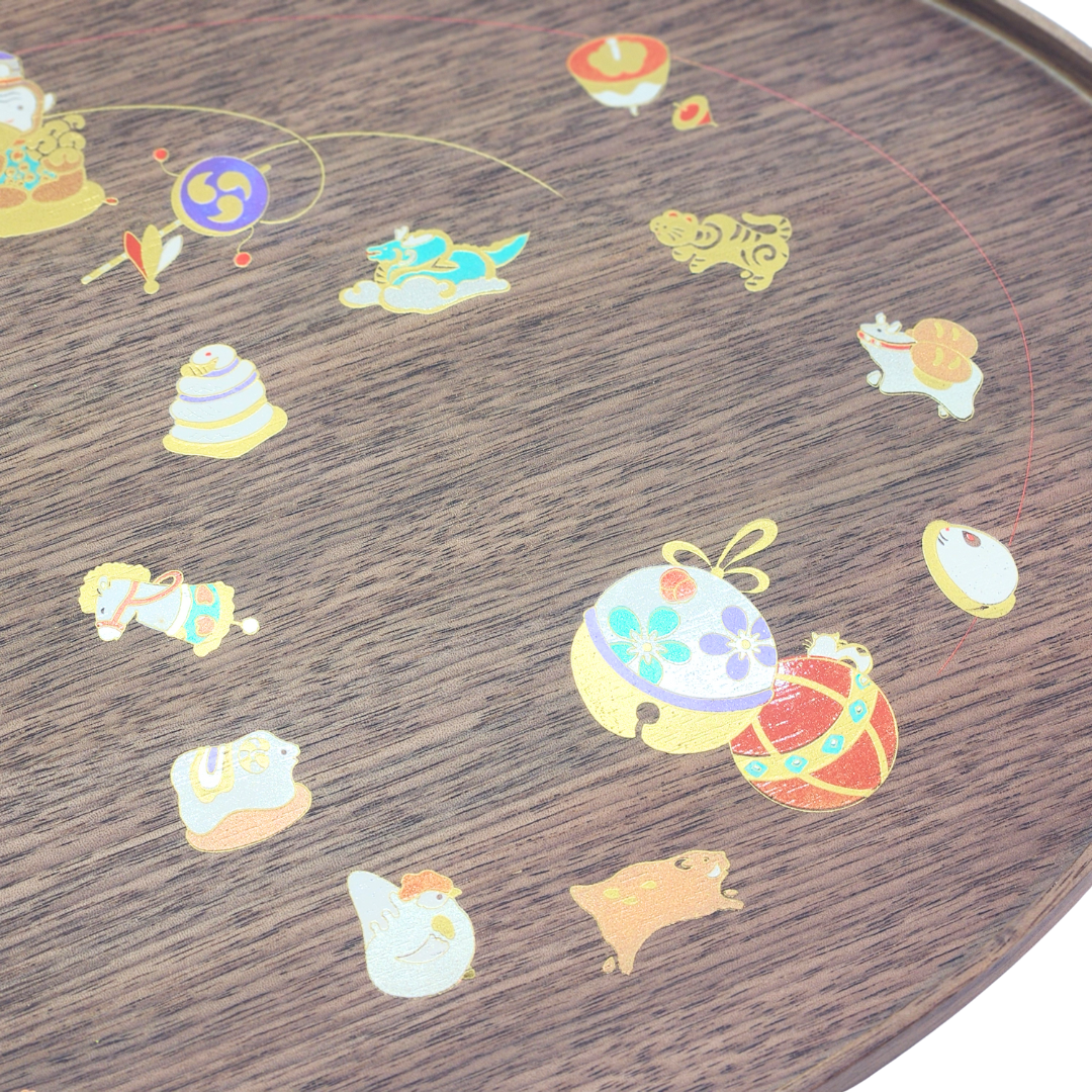 ■エーデパが贈る福袋■ 十二支トレー ウォルナット