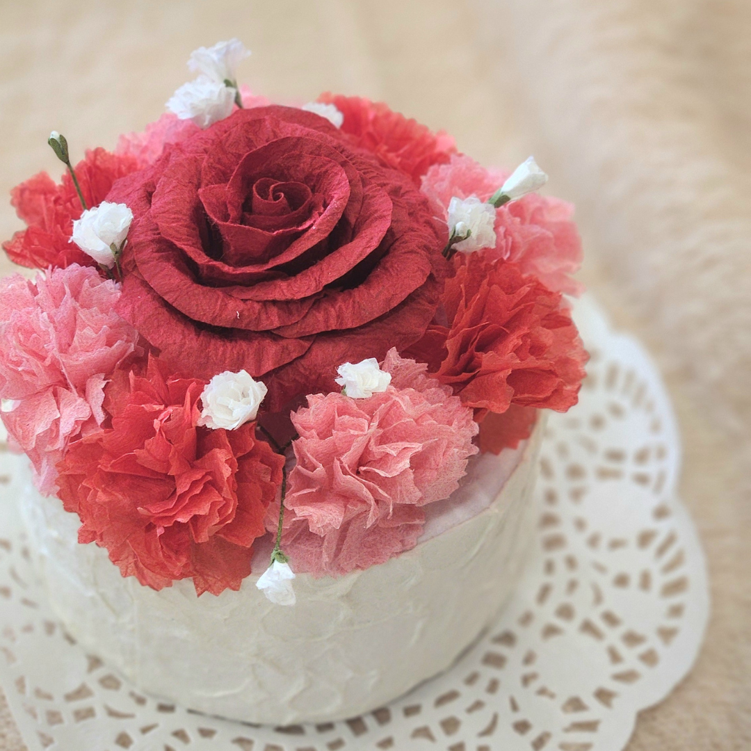 【越前和紙】推し活フラワーケーキ