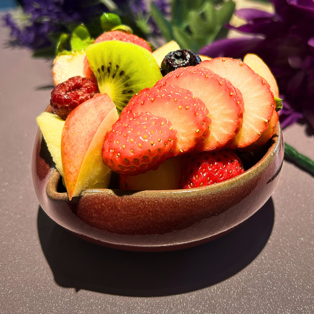 【越前焼】パープルハート ハートの小鉢