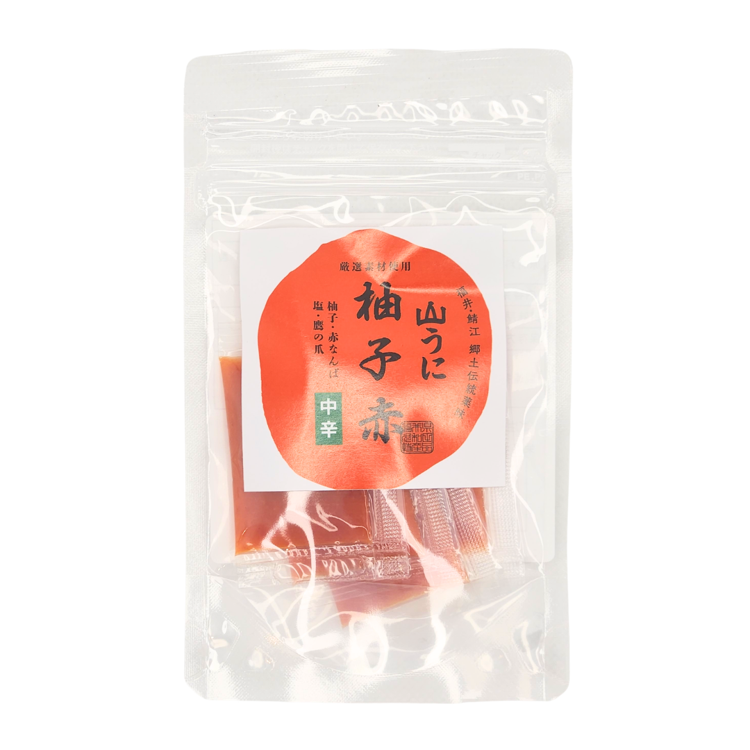 山うに柚子赤  (中辛)　小袋