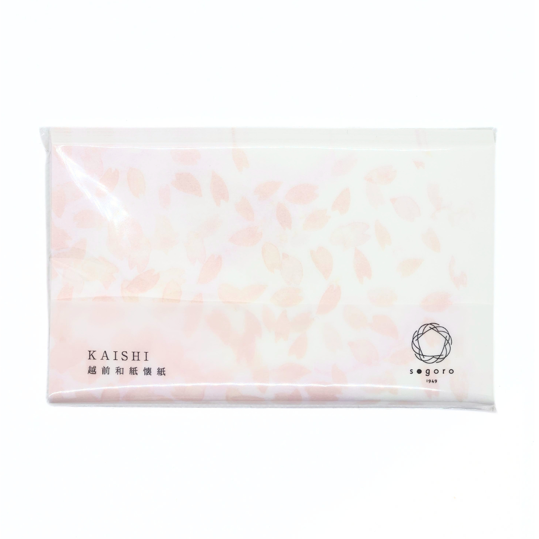 【越前和紙】懐紙 　桜吹雪