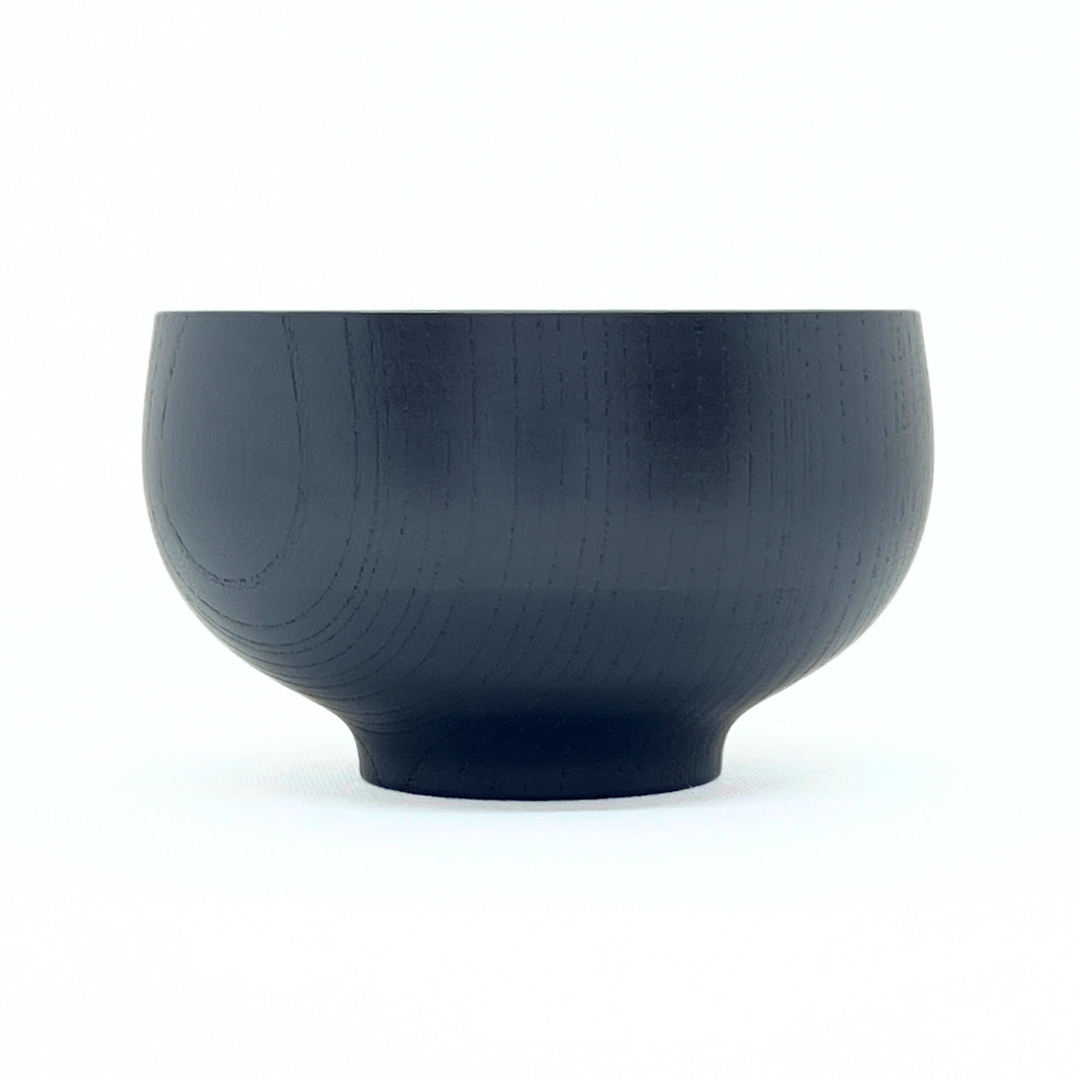 【越前漆器】くるむ 組椀(大)　紺