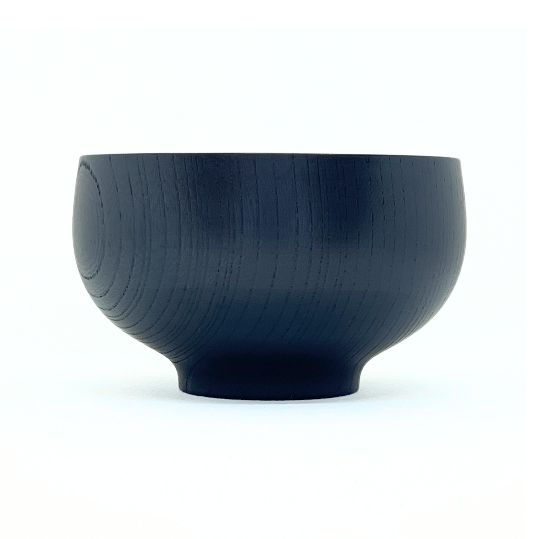 【越前漆器】くるむ 組椀(大)　紺