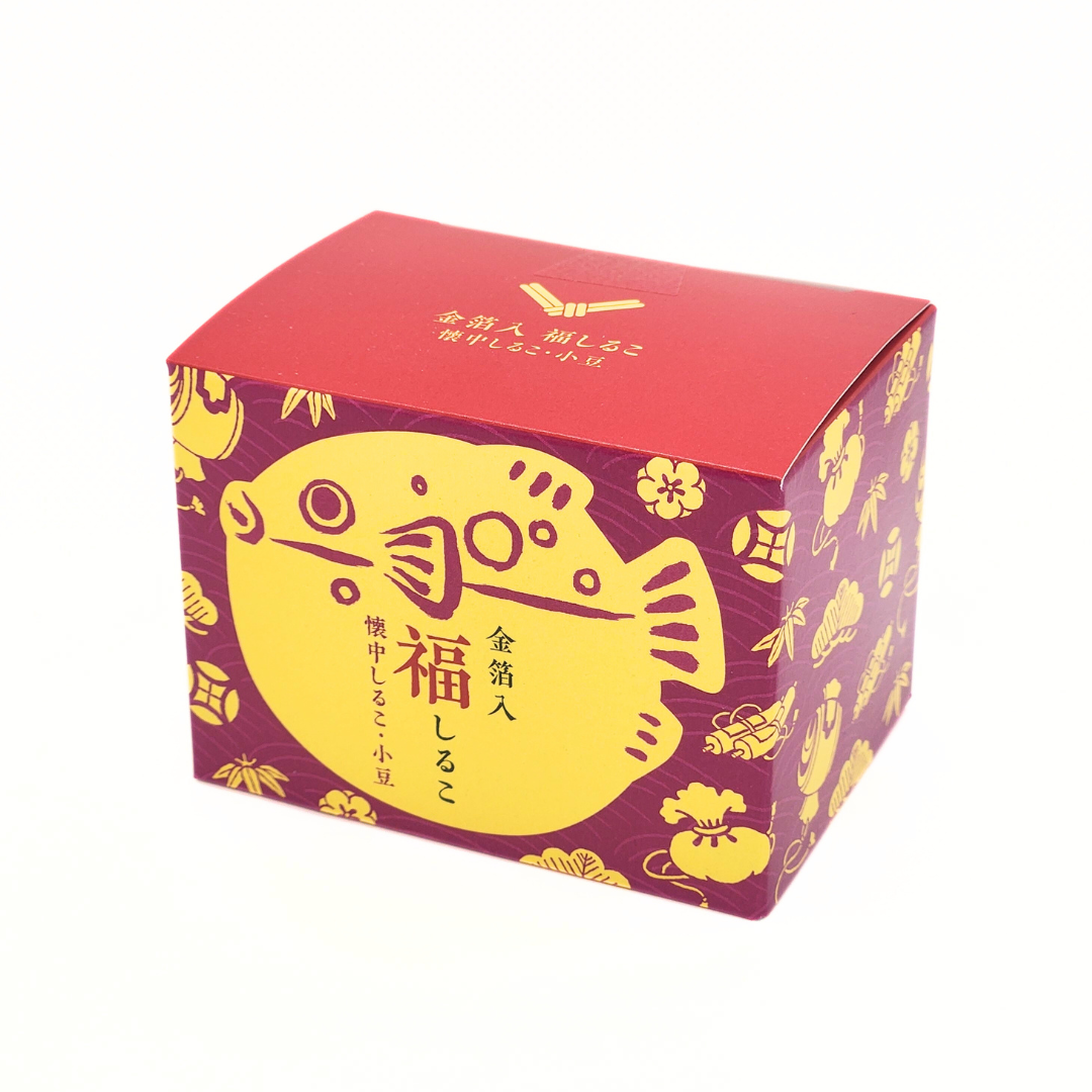 金箔入 福しるこ 小豆