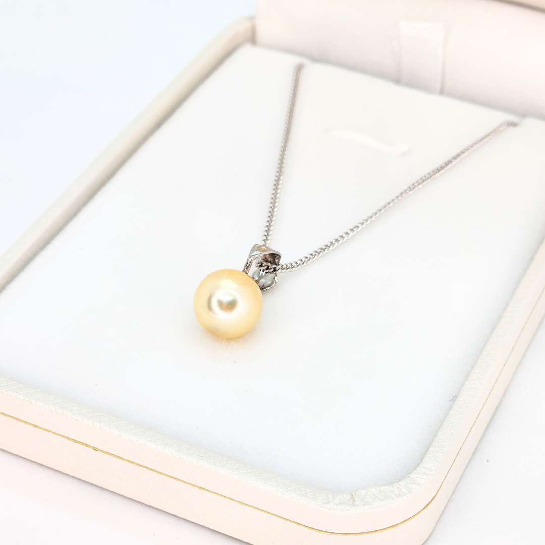 ■エーデパが贈る福袋■ 金色パールのネックレス