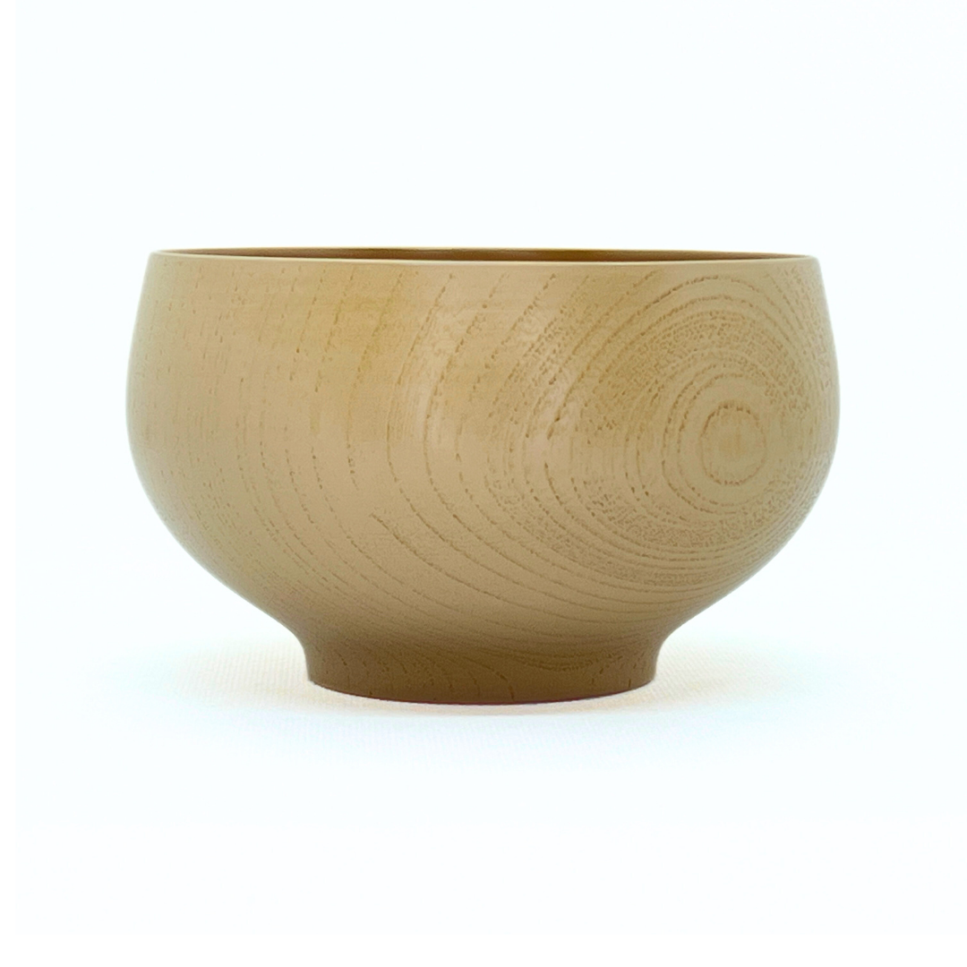 【越前漆器】くるむ 組椀(中)　白