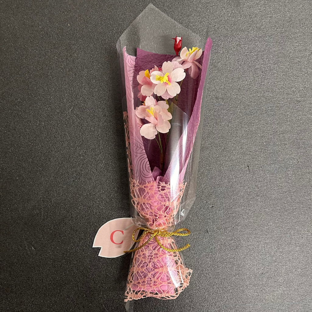 【越前和紙】桜の花束